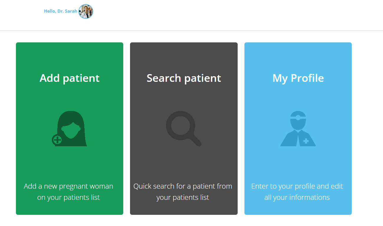 GraviLog EMR dashboard